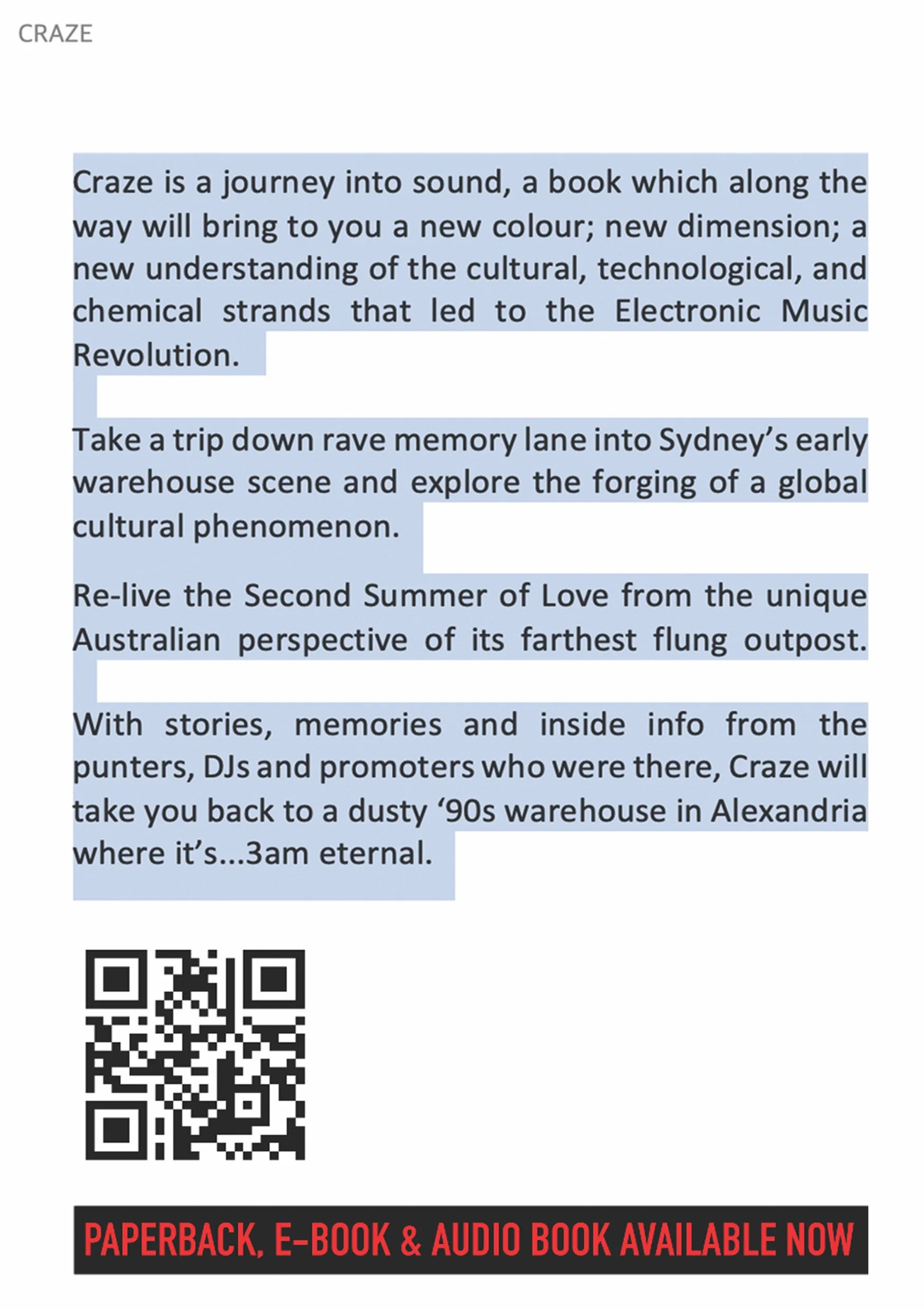 Zine — CRAZE
